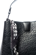 Braided Chain-Detail Tote Bag